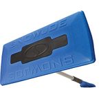 Snow Joe SJBLZD-JMB-SJB 2-In-1 Telescoping Jumbo Snow Broom + Ice Scraper , Blue