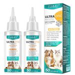 Smddx Dog Ear Drops,(50mlx2) Dog Ear Drops for Infection Antibiotics,Ear Cleaner for Dogs Provides Relief for Yeast Infection, Itching and Odours-First Aid Antiseptic for Puppy,Cats and Dogs