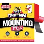 Tiger Tape® Highway Code Ready Number Plate Strips. Extra Automotive Grade Strength. Heavy Duty & Waterproof for Vehicle Number Plates, Motorbike Licence Plates, Car Registration | Permanent