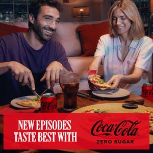 Coca-Cola Zero Sugar Soft Drink, 24 x 330ml Cans