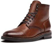 Men's Captain Lace-Up Boot, Brandy,