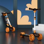 Lifelong Scooter for Kids - Kids Scooter with 3 Changeable Colours with PVC LED Wheels, Aluminium Handle & Adjustable Height - Kick Scooter - Baby Scooter Toys for Kids Boy & Girl - Skate Scooter