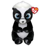 TY Rukus Skunk Beanie Bellies Regular 14cm - Squishy Beanie Baby Soft Plush Toys - Collectible Cuddly Stuffed Teddy