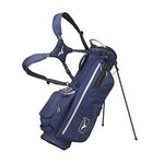 Mizuno BR-D3 Stand Bag, Navy-Light Grey, 4-Way Top