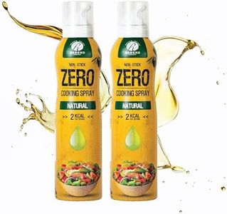 Rabeko Zero Spray da cucina a basso contenuto calorico | Naturale | 800 porzioni, 2 kcal per spray | Spray per arrostire, grigliare e cuocere al forno | Senza additivi, senza zucchero | 2 x 200ml