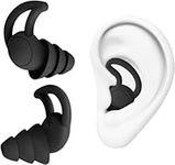 Ear Plugs for Sleeping,Noise Cancelling,Reusable Silicone Ear Plugs,Super Soft,Reusable Washable Earplugs for Sleeping, Work,Studying,Swim,Concert,Hearing