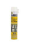 Gree R9 Expansion PU Foam Straw Type Manual Use DIY Polyurethane Foam Spray - 750ml Fills Gaps Easily | Ideal for thermal insulation, windows gap, Ducting gaps | Arts & Crafts