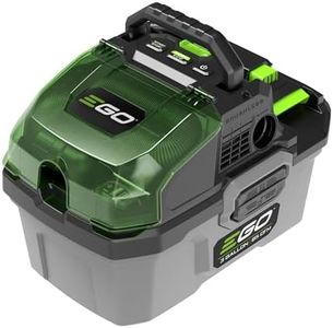 EGO Power+ Shop Vacuum Wet Dry, Car Vac, Compact Portable Cordless Cleaner, 3 Gallon 85 CFM, Battery and Charger Not Included - WDV0300