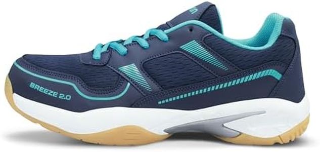 Aivin Breeze Badminton Shoes for Men | Non Marking Badminton Shoes | Lightweight & Durable Badminton Shoes | Also Perfect for Squash, Table Tennis, Volleyball & Indoor Sports