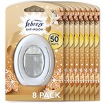 Febreze Bathroom Air Freshener, Odour Eliminator, Vanilla, 8 Count