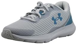 Under Armour Women's Surge 3 Running Shoe, Halo Gray/Halo Gray/Still Water, 10