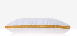 Eli & Elm Everyday Memory Foam Everyday Bed Pillow - Plush Soft Support with Cooling Fabric, Washable Cover, Ideal for Sleeping - Overstuffed Plush Support (Latex (More Support))