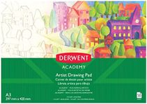 Derwent R310480 Academy Drawing PAD, Landscape A3 50 Sheets