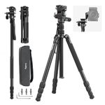 SmallRig FreeBlazer 73" Video Tripod for Vertical/Horizontal Shooting, Monopod Conversion, Rotatable QR Plate, for Camcorder, Mirrorless, DSLR, with Carry Bag, Load up to 11 lbs/5 kg - 4307