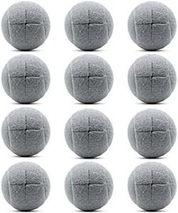 Magicorange 12 PCS Precut Walker Tennis Balls for Walker/Furniture Legs Floor Protection, Heavy Duty Long Lasting Felt Pad Glide Coverings (Grey) (Grey)