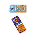 THELA GAADI Colourful and Quirky Socks Father's Day Gift for Dad | Useful Gift for Dad | Pack of 2 Crew Length Socks