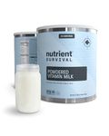 Nutrient Survival Powdered Vitamin Milk | Non-perishable #10 Can | 25 Year Shelf Life | Emergency Food Supply