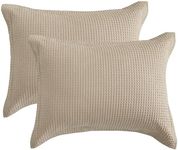 Bedsure Pillow Shams Queen Size Set