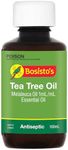 Bosisto's Tea Tree Oil 100mL | Natural Melaleuca Oil, Essential Oils, Natural Anitseptic, Natural Antibacterial, Deodoriser, Treats and Prevents Infection for Acne, Abrasions, Insect Bites, Natural Foot Care, Australian Owned