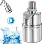 MEUPMEOP 1/2'' Automatic Water Level Control Valve Auto Shut Off Ball Mini Float Valve 304 Stainless Steel Float Valve