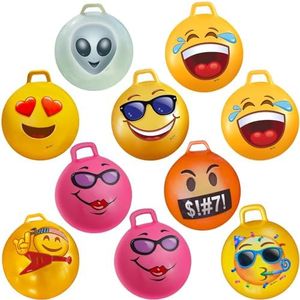 WALIKI Hopper Ball for Adults | 10 Pack | Hippity Hop | Jumping Hopping Ball | Bouncy Ball