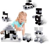 PicassoTiles 101 Pieces 1" Magnetic