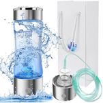 Hydrogen Water Bottle 2024, Hydrogen Water Bottle Generator with SPE PEM Technology Water Ionizer (A)