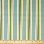 Waverly Inspiration 45" 100% Cotton Sewing & Craft Fabric by The Yard, Dark Large Stripe Spa-Tan