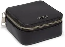 TUMI - Belden Jewelry Case - Travel Jewelry Organizer - Leather Jewelry Case - For Earrings, Rings, Bracelets - Black