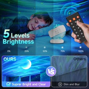 One Fire Galaxy Projector – LED Star Night Light for Bedroom