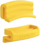 COOKLIFE Cast Iron Handle Cover - Extra Thick Double Silicone Hot Handle Holders for Cast Iron Griddle - Reusable Heat Protection Up to 475°F Griddle Handle Cover