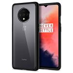 Spigen Ultra Hybrid Back Cover Case Compatible with OnePlus 7T (TPU + PC | Matte Black)