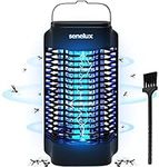 Senelux Bug Zapper, Electric Mosquito Zapper for Indoor and Outdoor 18W, 4200V Insect Fly Pest Trap, Waterproof Mosquito Killer for Flying Insect Control Lamp, Silent and Safe