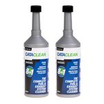 Cataclean Diesel | Complete Fuel & Exhaust Cleaner | Catalytic Converter, Valve & Injector Cleaner | Fuel Additive Formulated for Performance & Fuel Efficiency | Pre MOT Emissions Reducer | 2 x 500ml