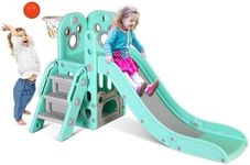 Arlopu Kids Slide L-Shaped, 5 in 1 