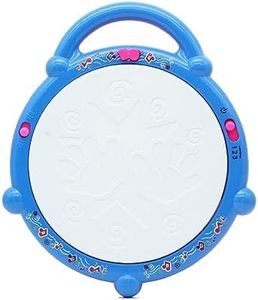 KEENBEY Musical Flash Drum with 3D Flash Drums Toys for Kids with Lights & Musical | Good Quality Plastic, Battery Operated Drums | Multi (Drum Style 1)