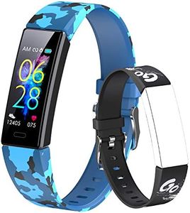 Dwfit Fitness Smartwatch Orologio Bambino Uomo Donna,Contapassi Activity Tracker Sportivo Impermeabile,Cardiofrequenzimetro da Polso Sonno Calorie per Android iOS