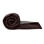 Wakefit Comforter Single Bed | 220 GSM | Blanket Single Bed, AC Comforter Single Bed, Quilt, AC Blanket, Dohar Single Bed, Diwali Gifts, Reversible Microfiber (Brown Stone & Night Owl)