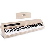 ZHRUNS Digital Piano,88 key Weighted Keyboard Piano,Heavy Hammer Keyboard Sustain Pedal, Power Supply,USB Connecting and Audio Input/Output for Beginner & Professional