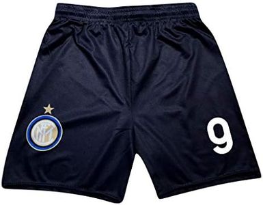 MAESTRI DEL CALCIO Pantaloncini Inter Replica Neri Bambino e Adulto F.C. Inter Personalizzati Personalizzabili