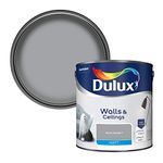 Dulux Walls & Ceilings Matt Emulsion Paint - Warm Pewter - 2.5L