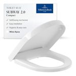 Villeroy & Boch Subway 2.0 WC seat Compact 9M69S1 with Quick Release and Softclose Function