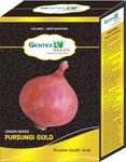 Gentex Seeds Fursungi Gold Onion Seeds 1Kg (Light Red) | Vegetable Germination Sow and Grow Fresh Healthy Seeds For Your Home & Terrace Gardening, Farming