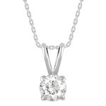 GIVA 925 Anushka Sharma Silver Zircon Pendant With Link Chain|Rakhi Rakshabandhan Gift For Sister Bhabhi,Gifts For Women & Girls|With Certificate Of Authenticity And 925 Stamp|6 Months Warranty*