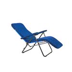 FURLAY Recliner Chair Blue Soft Cloth