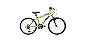 Basis Bolt Boys Hardtail Mountain Bike, 24" Wheel - Lime Green