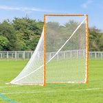 FORZA Lacrosse Goalposts [Regulation] – 6ft x 6ft Competition Lacrosse Goal & Net (6mm Twine, Single Lacrosse Goal & Net)