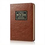 One Minute with God for Men,Daily Devotional for Men, 365 Days Prayer Journal - Christian Devotional Book with Bible Verses, Reflections & Premium Leather Cover(Men)