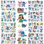 Lilo and Stitch Temporary Tattoos 8 sheetsTemporary Tattoos for Kids Party Bags Fillers Waterproof Temporary Tattoo Cartoon Stickers