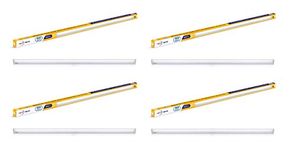 wipro Garnet 26W Led Batten For Living Room & Bedroom | Bright & Energy Efficient Tubelight For Home | Cool Day Light (6500K) With 2600 Lumen|4Feet, Pack Of 4